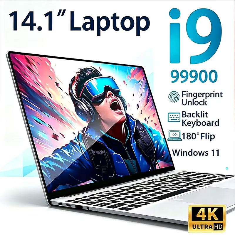 Ssd 1Tb - 14.1' Intel Core i9-9900 Windows 11