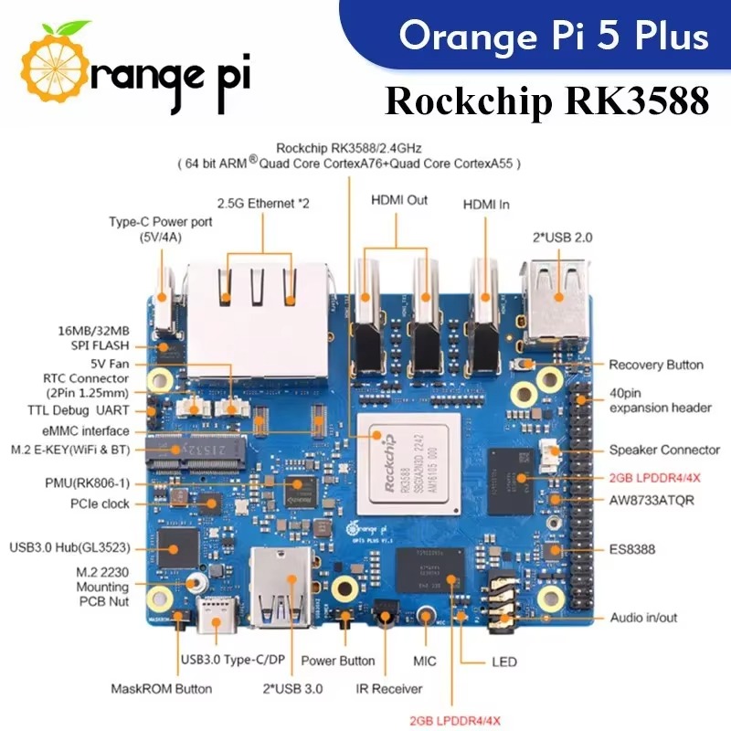 2026 Pi 5 Plus 4 8 16 32gb Ram - External Ssd 评论和价格