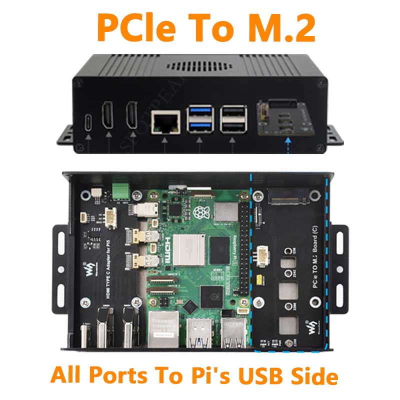 Raspberry Pi 5 Box Case Kit-C  - Nvme Ssd 评论和价格