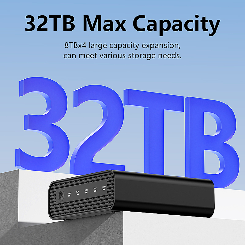 Aluminum M2 4-Bay USB4 Externa - External Ssd 评论和价格