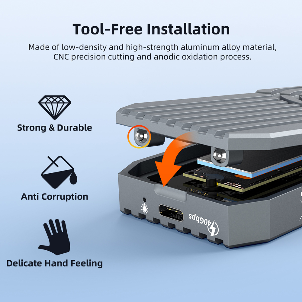 MAIWO 40Gbps External Hard Dri - 8Tb M2 Nvme Ssd 评论和价格