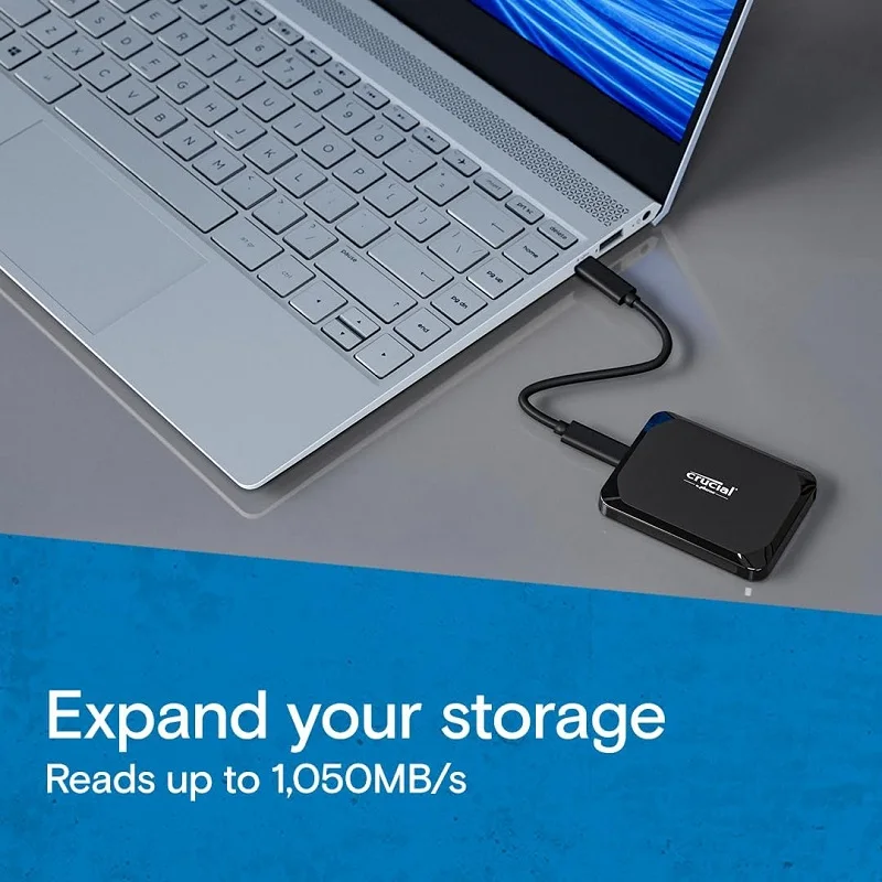 Crucial X9 4TB Portable SSD -  - External Ssd 评论和价格