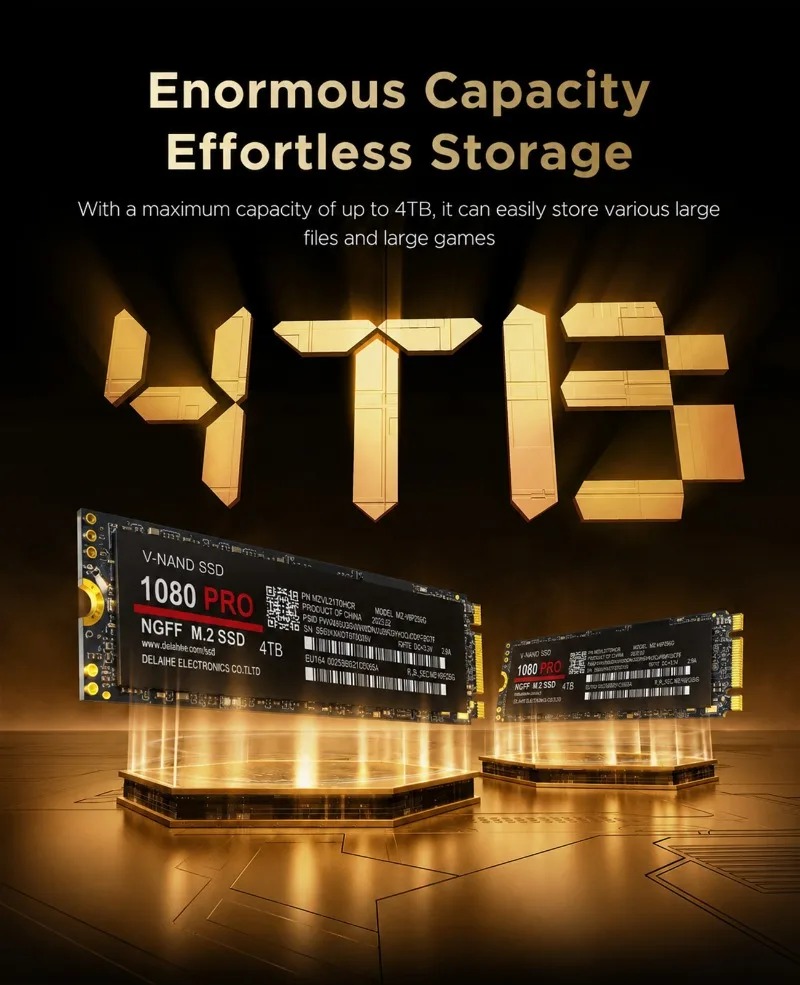 100% original 1080PRO PCIe 4.0 - Ssd 500Gb 评论和价格