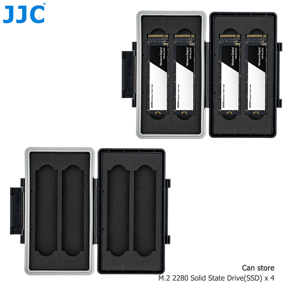JJC 4-Slot Waterproof M2 2280  - Memory Card Ssd 评论和价格