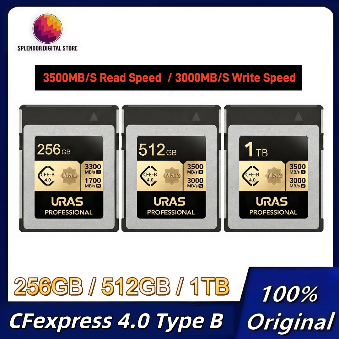 URAS CFexpress 4.0 Type B Memo - Memory Card Ssd 评论和价格