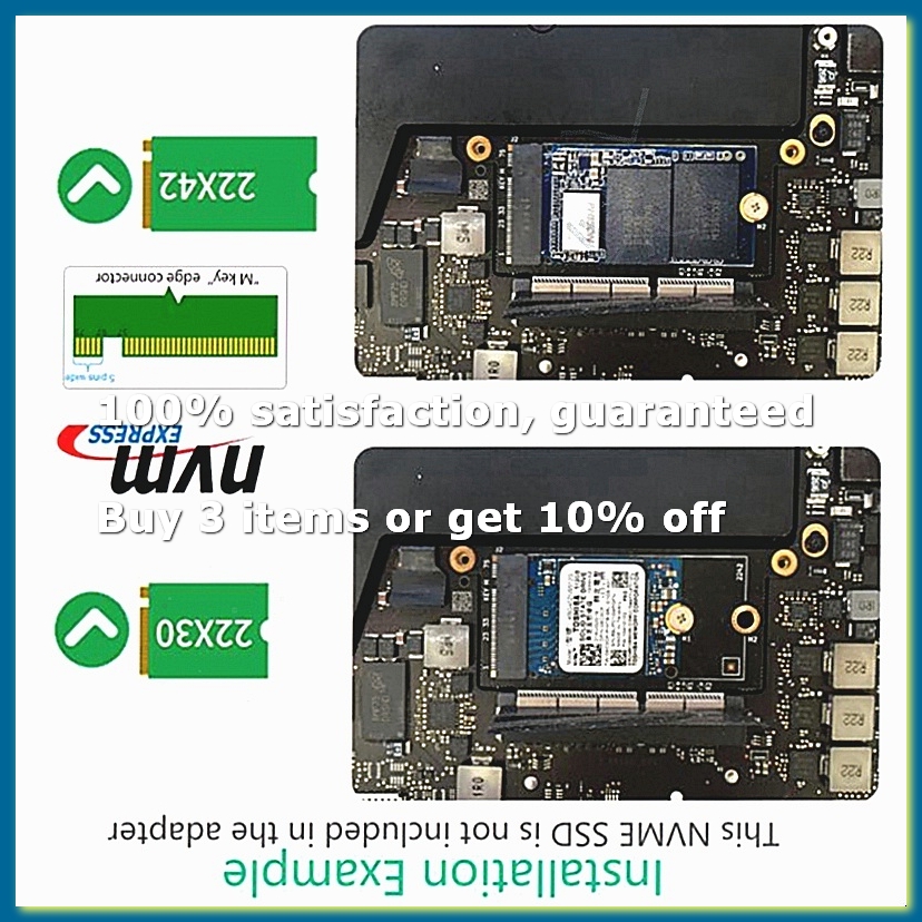 M.2 NGFF M-Key NVME SSD Conver - Nvme Ssd 评论和价格