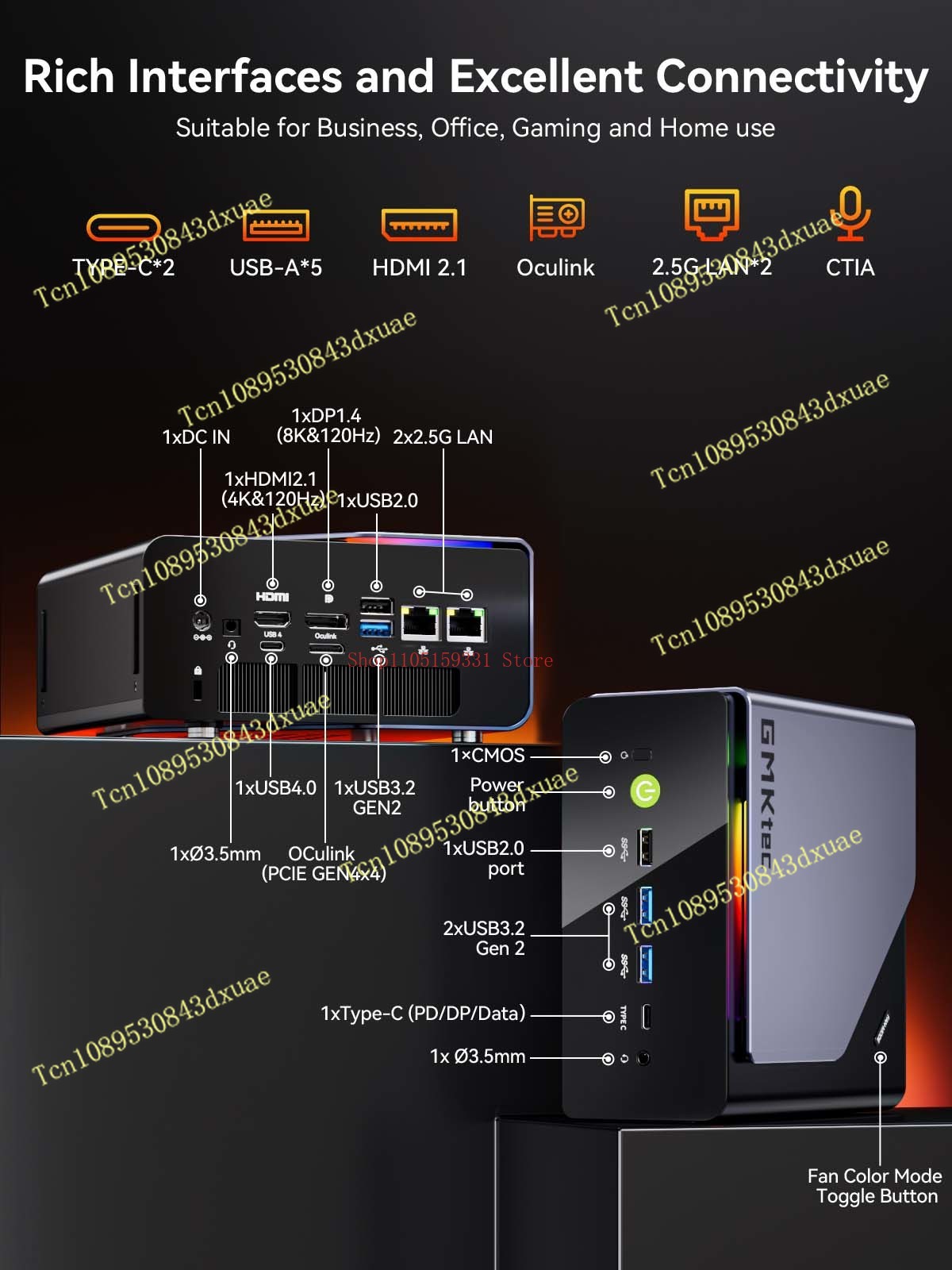 GMKtec NcuBox K12 MINI PC Ryze - Nvme Ssd 评论和价格