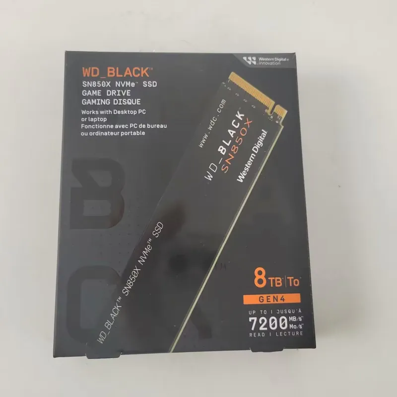 New WD_BLACK SN850X 8TB NVMe S - Nvme Ssd 评论和价格