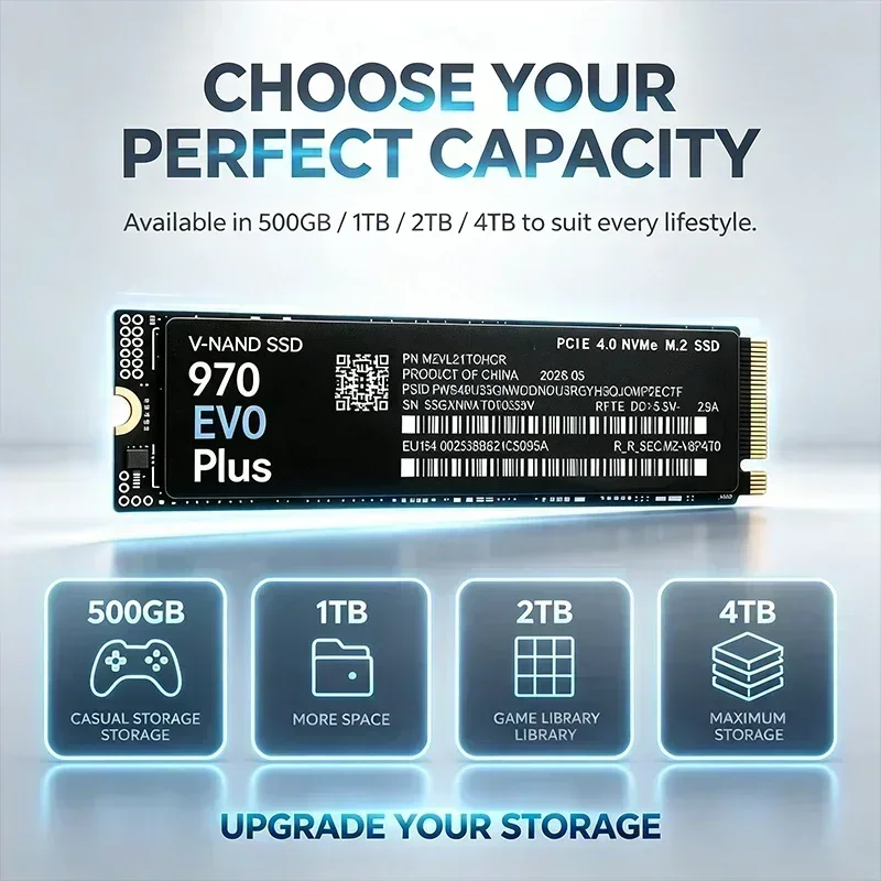 970 EVO Plus 7300MB/s 1TB 2TB  - Samsung Ssd 评论和价格