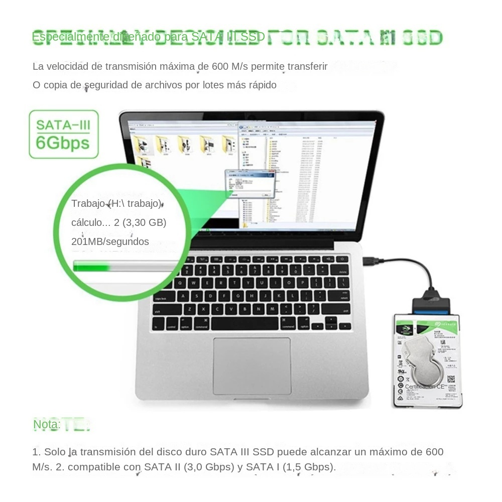 USB 3.0 SATA 3 Cable Sata To U - External Ssd 评论和价格